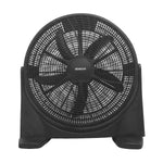 Ventilador De Piso 20 Pulgadas 120W 3 Velocidades Negro Benelux