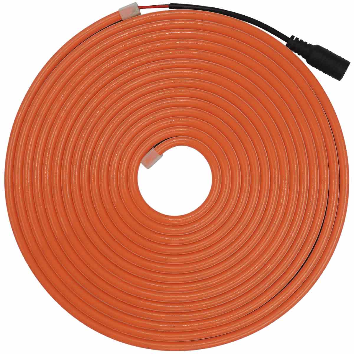 Tira Led Neon Flexible 5M Sumergible Sin Fuente Naranja