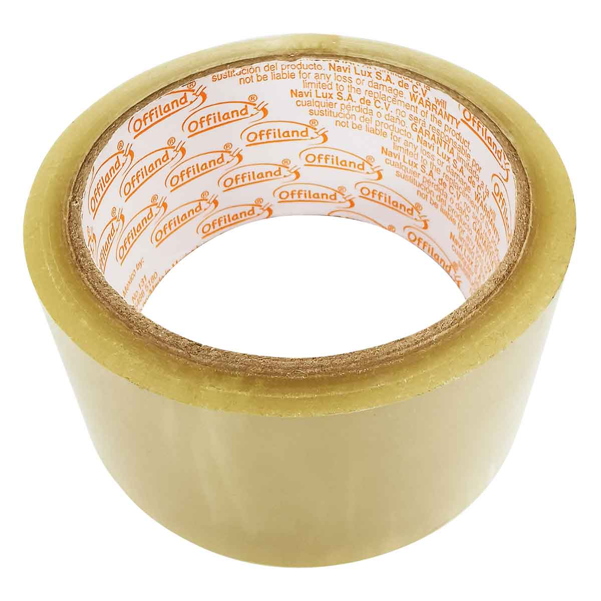 Cinta De Empaque Transparente Natural Offiland 040 48mm x 50m NAVITEK Ferreabasto