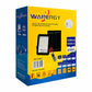 Reflector Led 100W Panel Solar Exterior Con Control Remoto Y Sensor WANERGY Ferreabasto