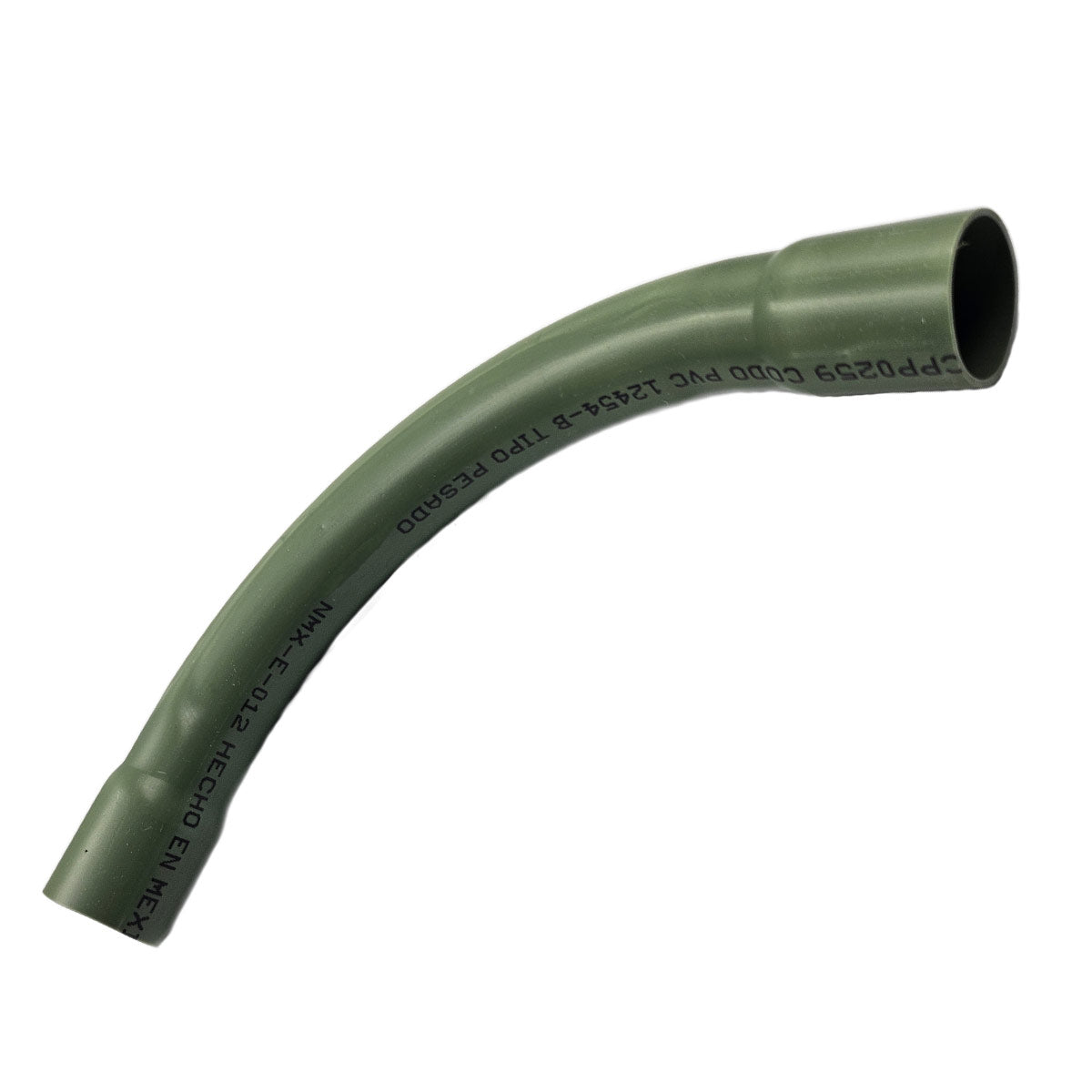 Tubo Electrico Conduit Verde Pvc Pesado 1 1/4" C/Cople Argos