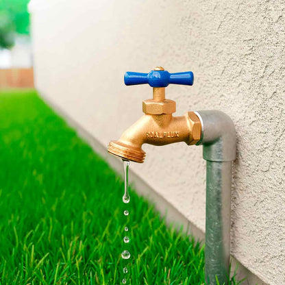 Llave Nariz 1/2 Latón Para Manguera Jardin Roalflux