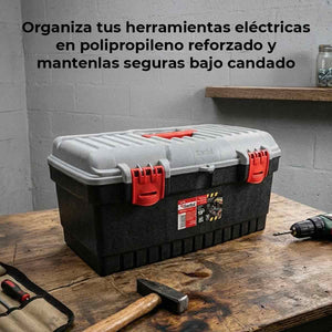 Caja Herramientas Uso Rudo Reforzada Santul 48Cm X 22Cm Alt22Cm