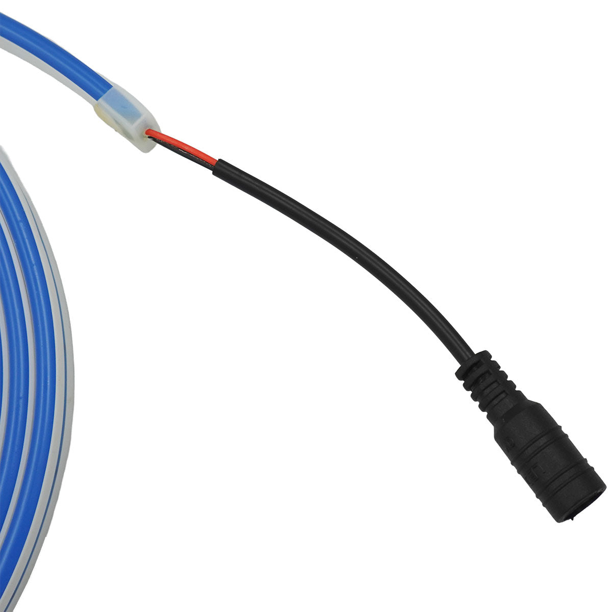 Tira Led Neon Flexible 5M Sumergible Sin Fuente Azul