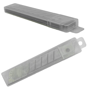 Repuesto Para Cutter Navaja De 1 Filo 18mm Acero Inox 10 Pzs