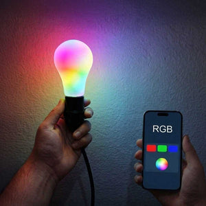 Foco LED Inteligente WIFI RGB 9W Wanergy WANERGY Ferreabasto