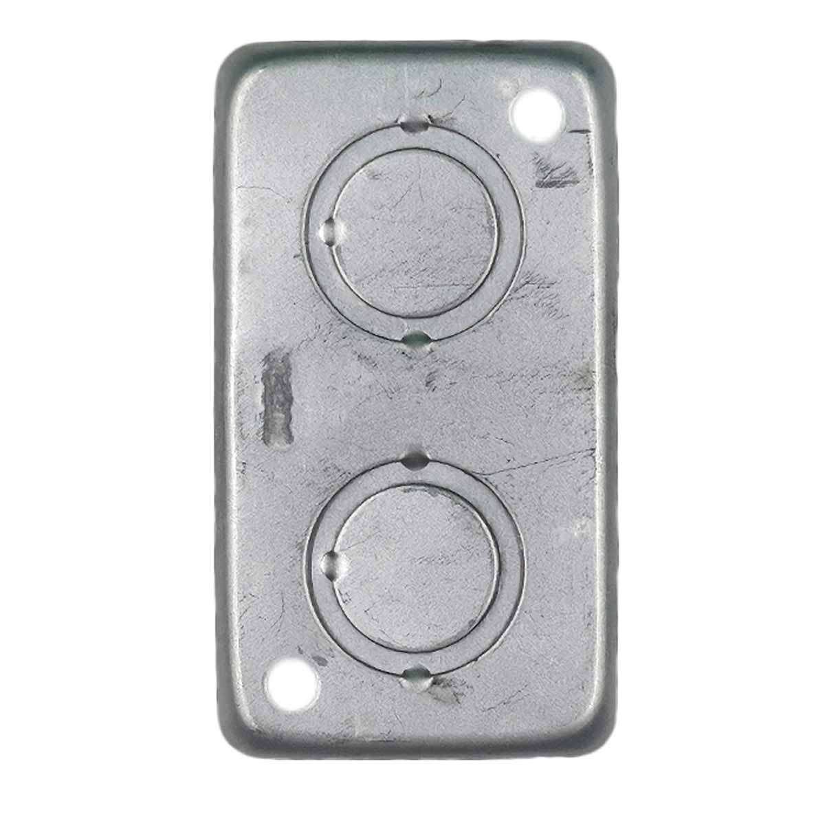 Pack 4 Pzs Caja Metalica Tipo Chalupa Acero 2x4 Pulg Argos Ferreabasto Ferreabasto