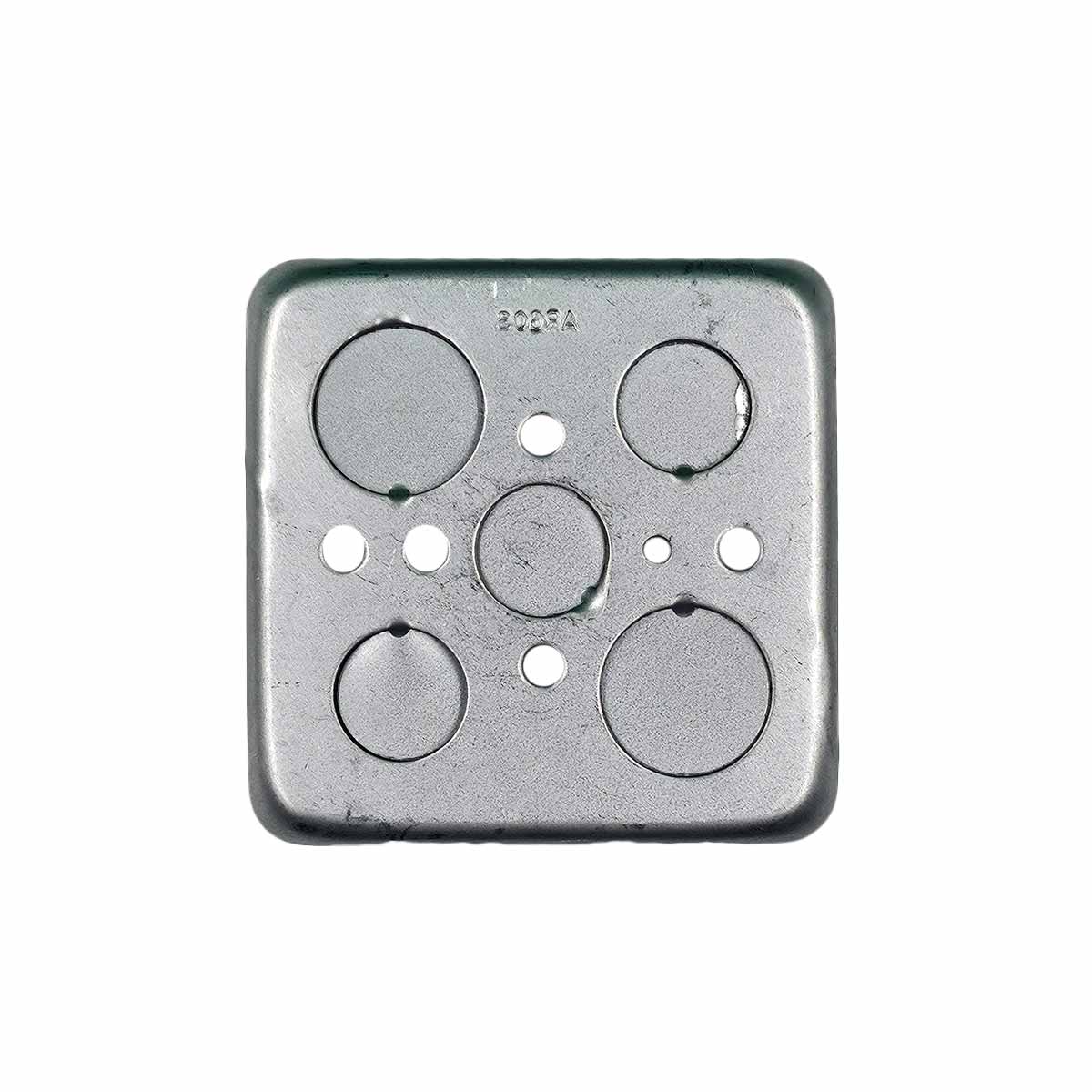Pack 4 Pzs Caja Metalica Tipo Cuadrada Acero 4x4 Pulg Argos Ferreabasto Ferreabasto