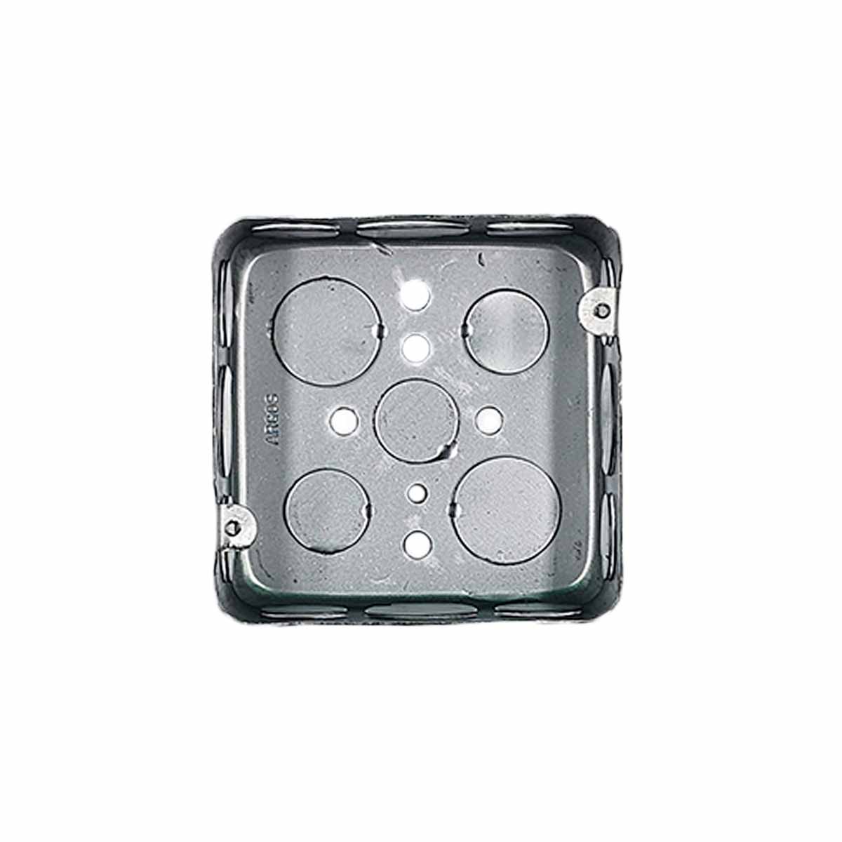 Pack 4 Pzs Caja Metalica Tipo Cuadrada Acero 4x4 Pulg Argos Ferreabasto Ferreabasto