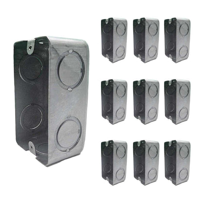 Pack 10 Pzs Caja Metalica Tipo Chalupa Acero 2x4 Pulg Argos Ferreabasto Ferreabasto