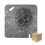 Pack 10 Pzs Tapa Metalica Cuadrada De Acero 4x4 Pulg Argos Ferreabasto Ferreabasto