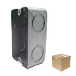 Pack 50 Pzs Caja Metalica Tipo Chalupa Acero 2x4 Pulg Argos Ferreabasto Ferreabasto