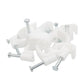 Grapa Para Cable Plano 8mm Color Blanco 100 Pzs LION TOOLS Ferreabasto