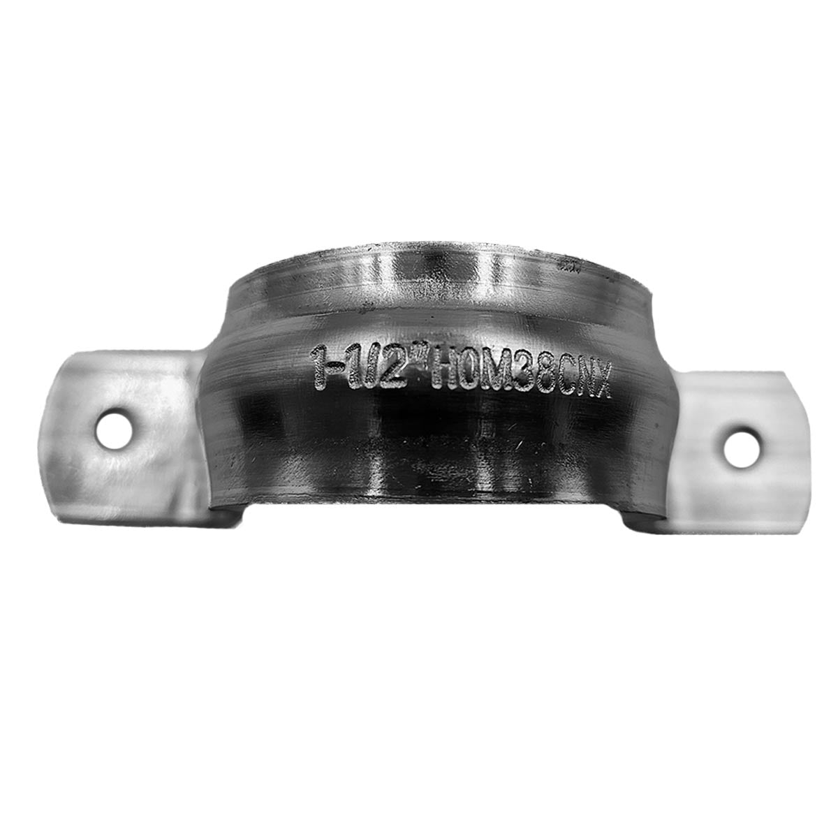 10 Pzs Abrazadera Tipo Omega Para Tubo 1 1/2 Pulgadas Acero Ferreabasto Ferreabasto