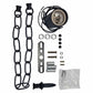 Farol Colgante Exterior Decorativo Aluminio Vidrio 20W Wanergy WANERGY Ferreabasto