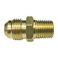 5 Pzs Niple Terminal Conexion De Laton Para Gas 3/8" X 1/4" CNX Ferreabasto
