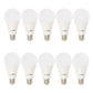 Pack 10 Foco Led A60 12w=75w 3000K Luz Calida 30000hr Igoto IGOTO Ferreabasto