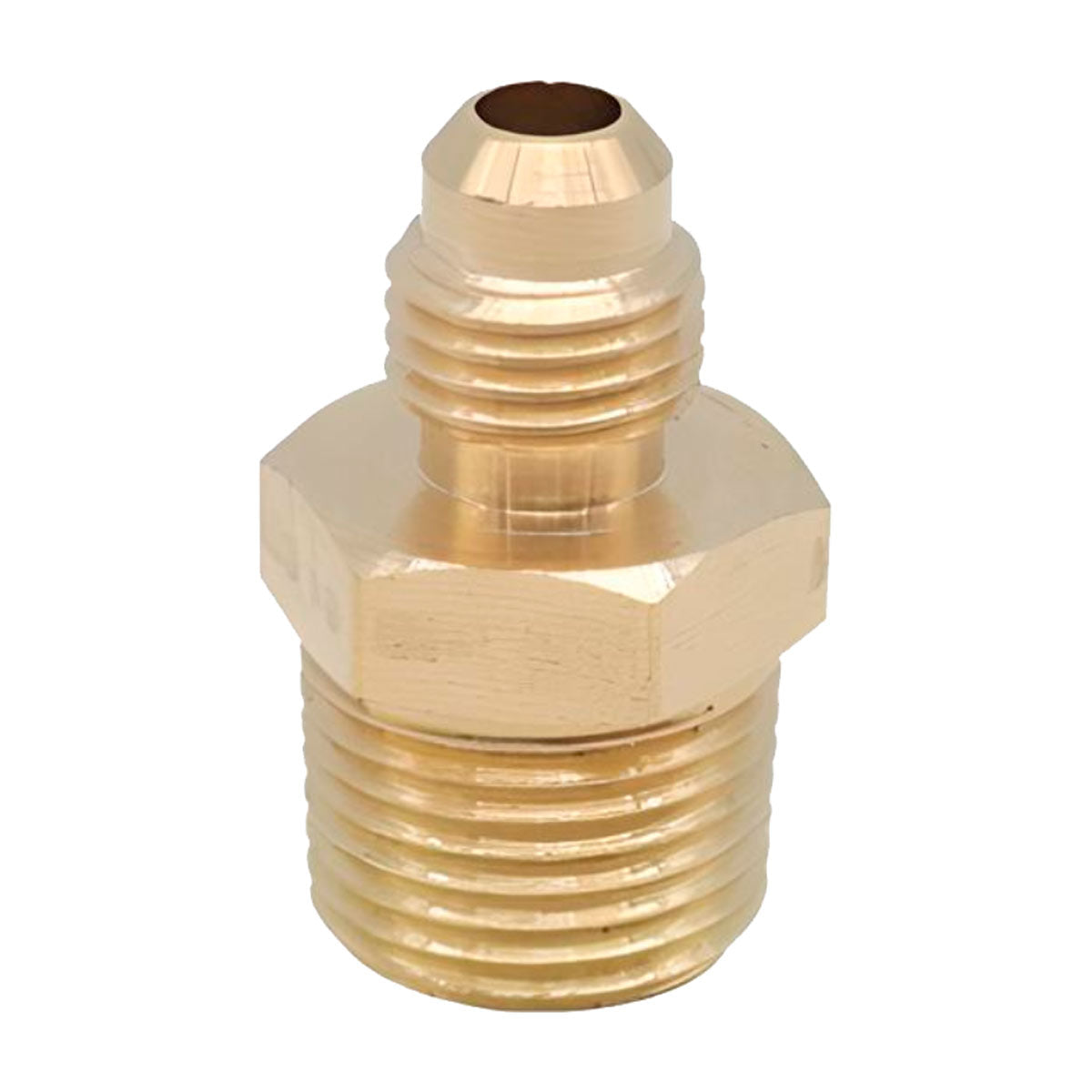 5 Pzs Niple Terminal Conexion De Laton Para Gas 3/8" X 1/4" Ferreabasto Ferreabasto