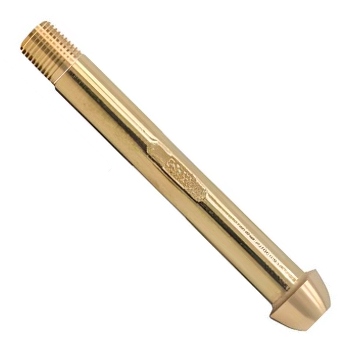 Punta Pool 1/4 Pulgada Para Gas De Rosca 6cm Dorado