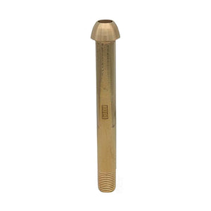Punta Pool 1/4 Pulgada Para Gas De Rosca 6cm Dorado
