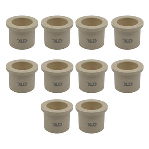 10 Pzs Reduccion Bushing De Cpvc 1 1/4 X 1/2 Pulgadas Crema Ferreabasto Ferreabasto