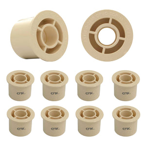 10 Pzs Reduccion Bushing De Cpvc 1 1/4 X 1/2 Pulgadas Crema CNX Ferreabasto