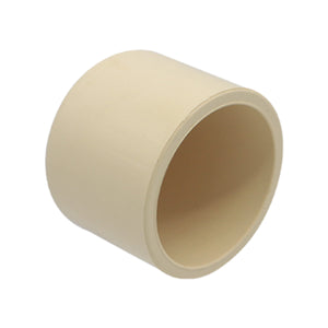 10 Pzs Tapon De Cpvc Capa De 1 1/4 Pulgadas Color Crema CNX Ferreabasto