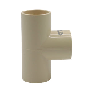 10 Pzs Tee Conexion De Cpvc De 1 1/4 Pulgadas Color Crema Ferreabasto Ferreabasto