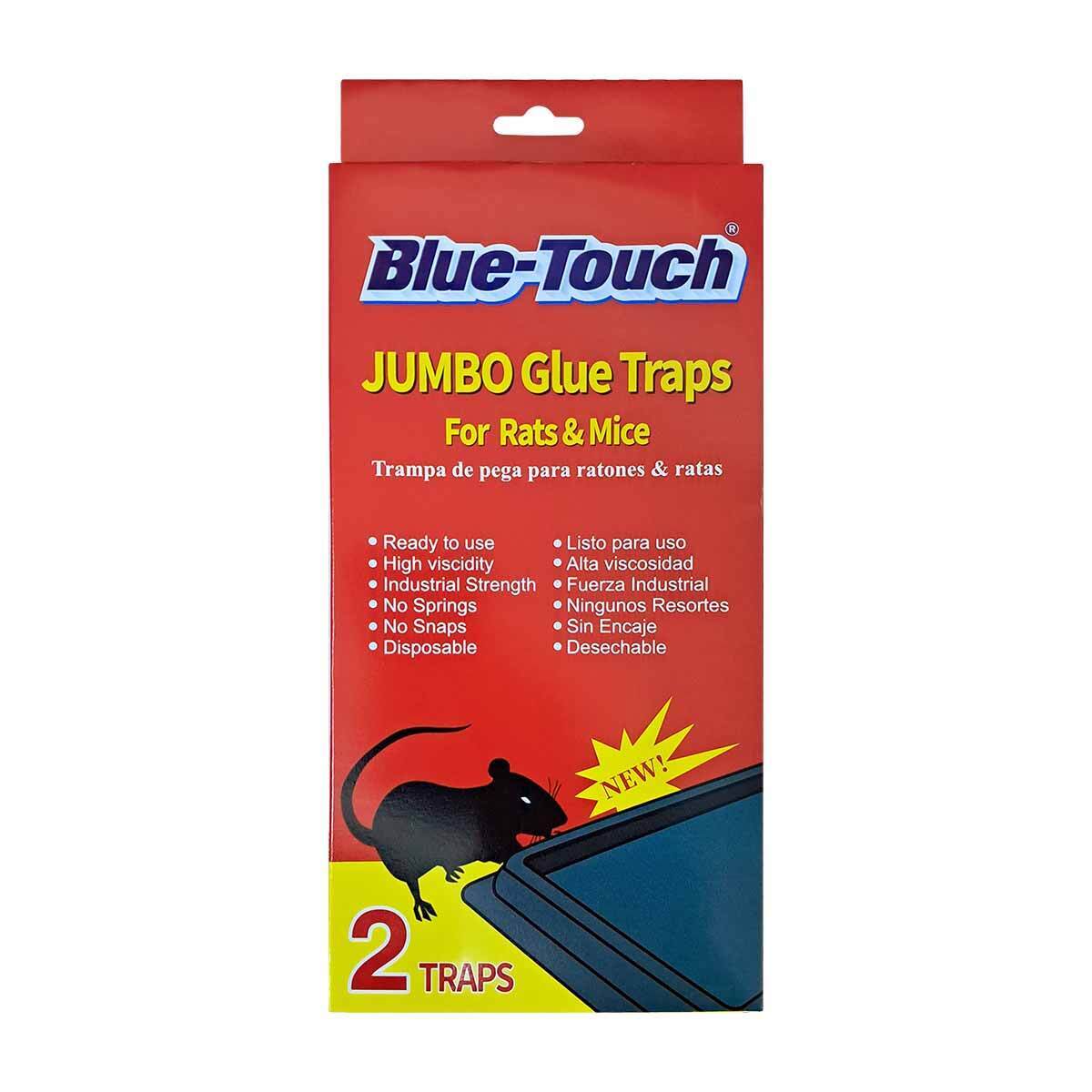6 Cajas De Pegamento Para Ratones Con 2 Trampas C/U Bluetouch BLUETOUCH Ferreabasto