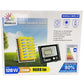 Reflector Led Panel Solar Recargable Exterior 120W Megaluz MEGALUZ Ferreabasto