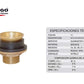 Spud De Bronce 1 1/2 Con Empaque Rugo 7138 Para Mingitorio RUGO Ferreabasto
