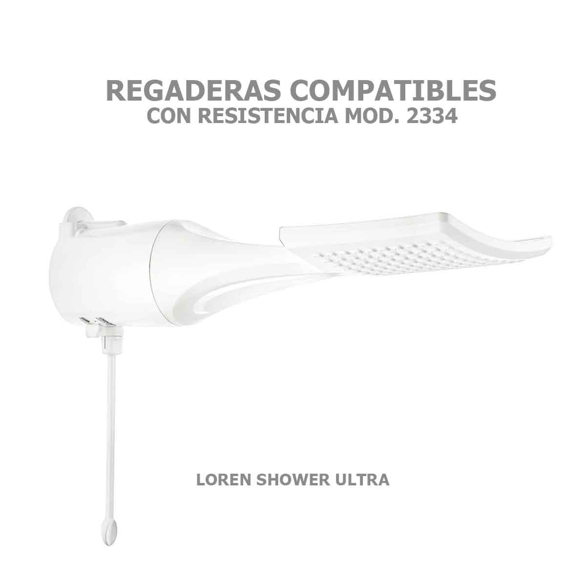 Resistencia Para Regadera Electrica Loren Shower Ultra Lorenzetti 127V LORENZETTI Ferreabasto