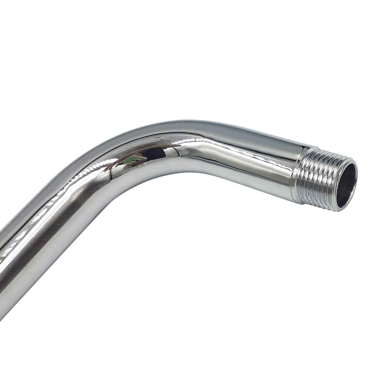 Brazo Extralargo Regadera Acero Inox 50cm Acabado Cromo Rugo RUGO Ferreabasto