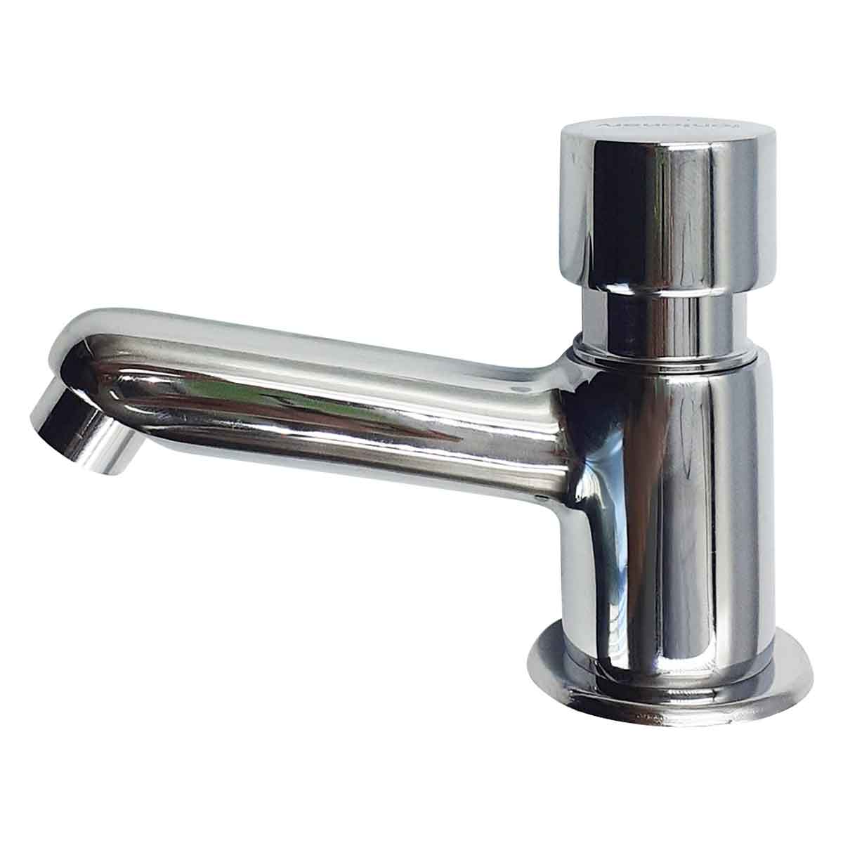 Llave Individual Temporizadora Push Para Lavabo Fontanery cromada