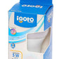 caja foco led individual igoto 5w