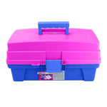 Caja Organizadora Vanity Espejo Integrado Azul Rosa Sanhome SANHOME Ferreabasto