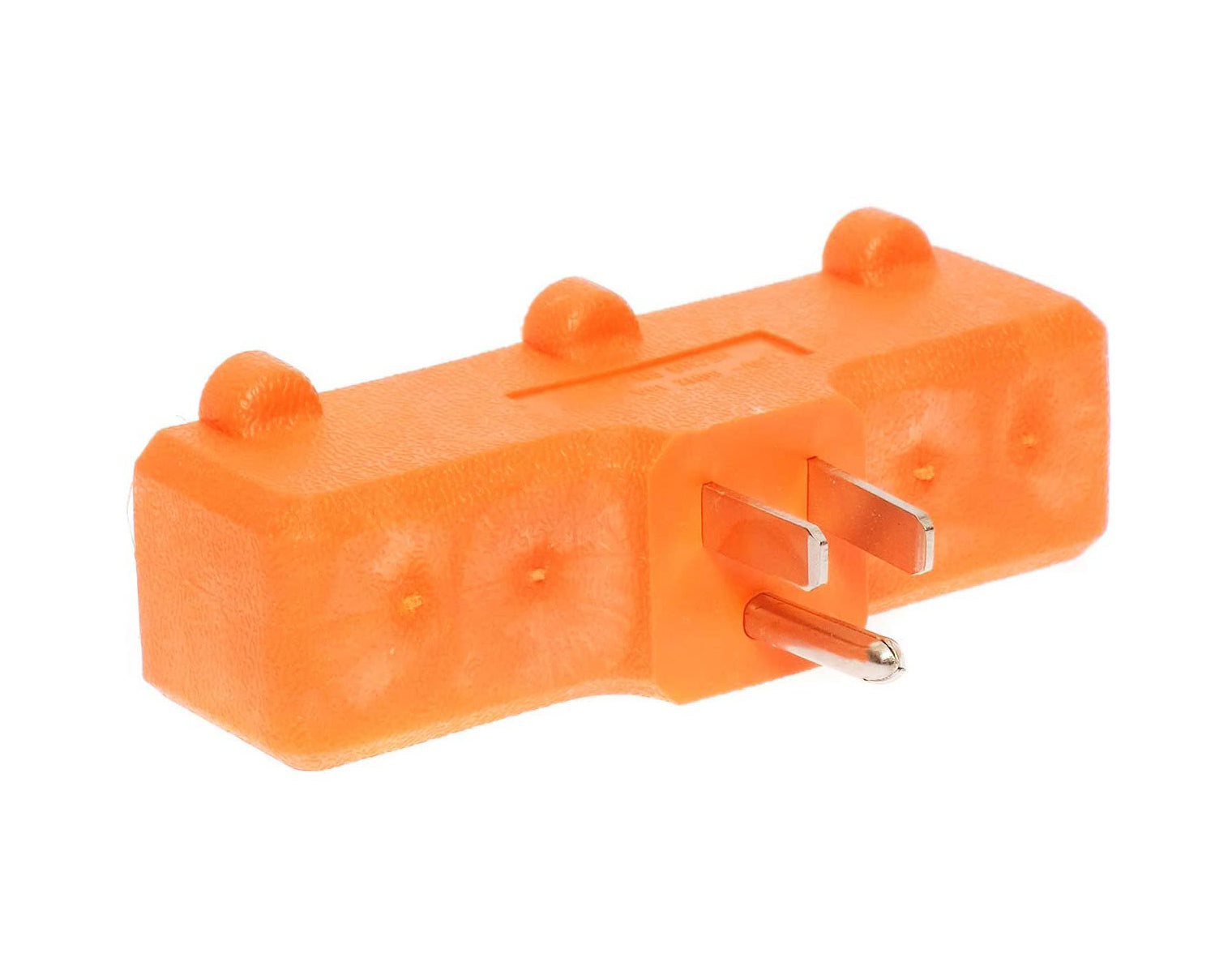 Adaptador Multicontacto Triple Rectangular Naranja 15A Igoto IGOTO Ferreabasto