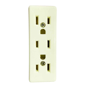 Pack 3 Clavija Triple Aterrizado Baquelita 127V 15A Yeilite YEILITE Ferreabasto