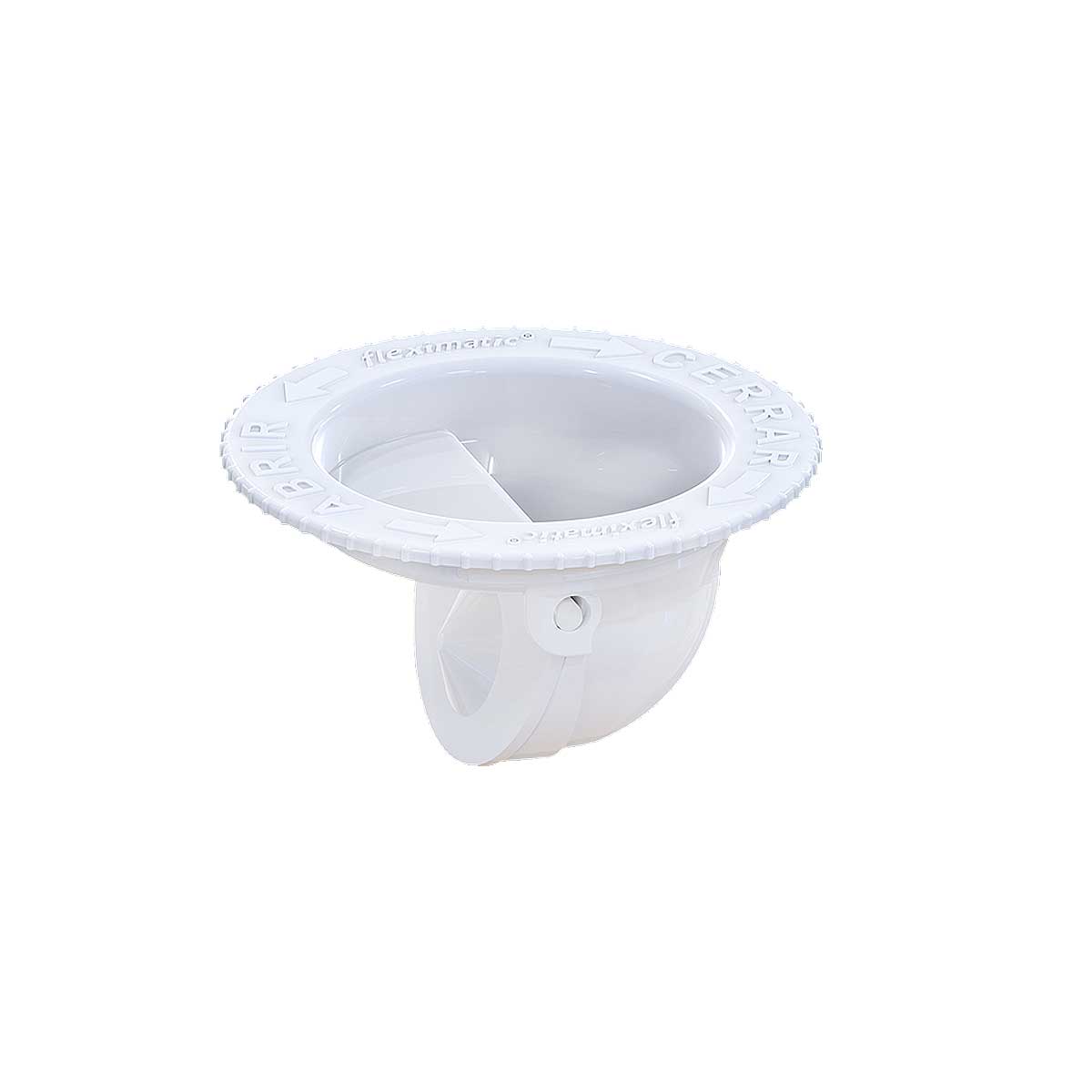 Valvula Check Anti Olores Fleximatic 2279 Extra Grande Blanco Para Coladera FLEXIMATIC Ferreabasto