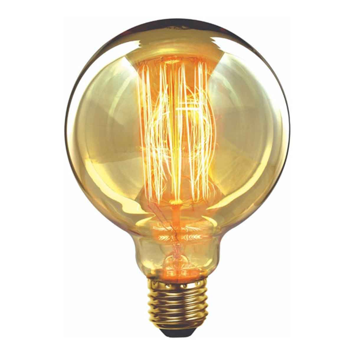 Foco Vintage Tipo Globo 40W Adir 2958 Luz Calida Incandescente ADIR Ferreabasto