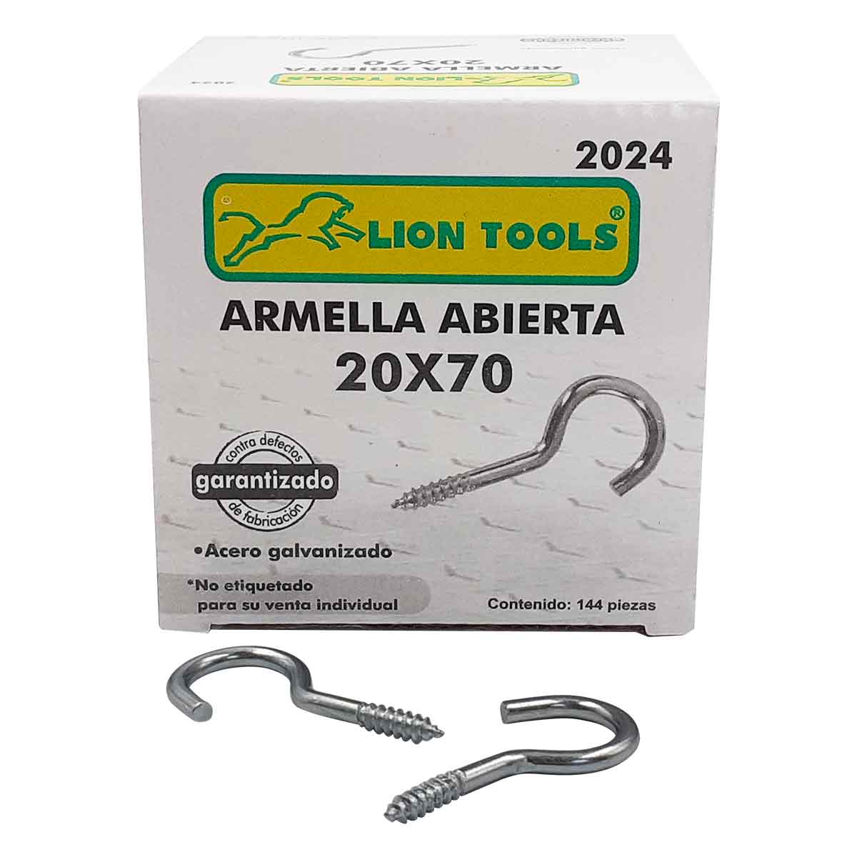 caja armella abierta acero galvanizado 20x70