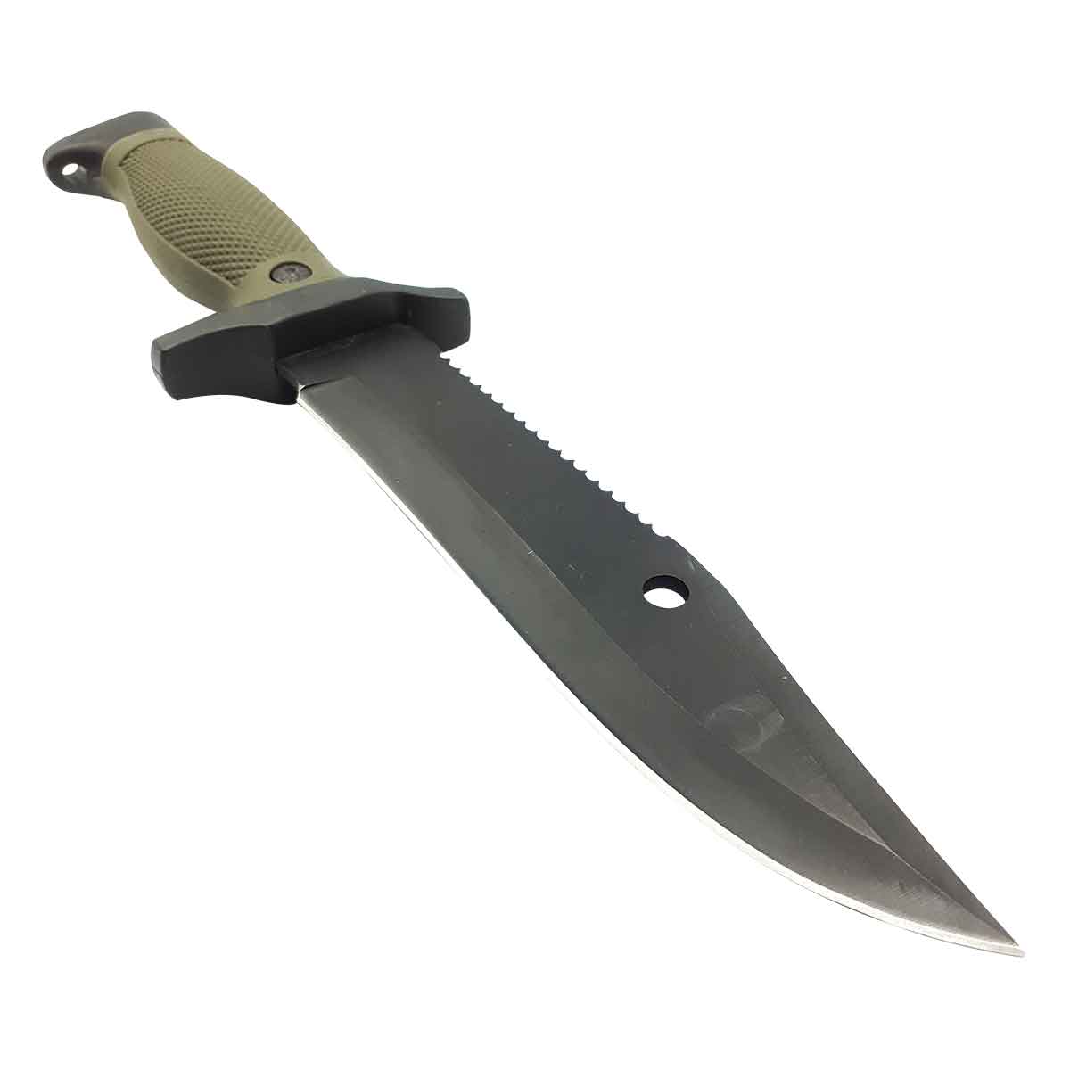 Cuchillo Tactico Supervivencia Campismo 7 Pulgadas Acero Inoxidable con Funda 9424 Lion Tools LION TOOLS Ferreabasto