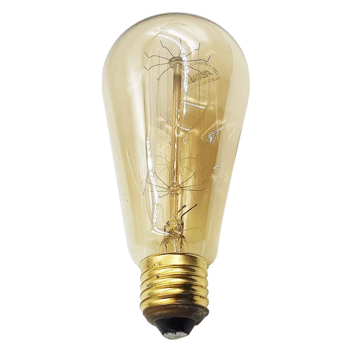 Foco Vintage Tipo Edison 40W Adir 2950 Luz Calida Incandescente ADIR Ferreabasto