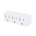 Adaptador Multicontacto Triple Rectangular Marfil 15A Igoto IGOTO Ferreabasto