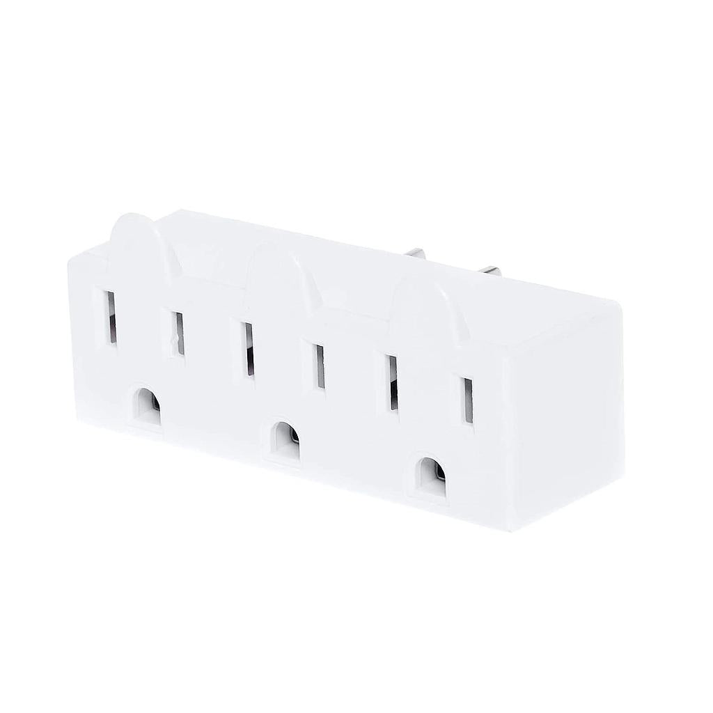 Adaptador Multicontacto Triple Rectangular Marfil 15A Igoto IGOTO Ferreabasto