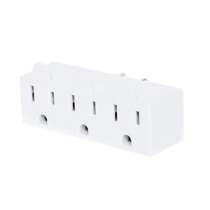 Adaptador Multicontacto Triple Rectangular Marfil 15A Igoto IGOTO Ferreabasto