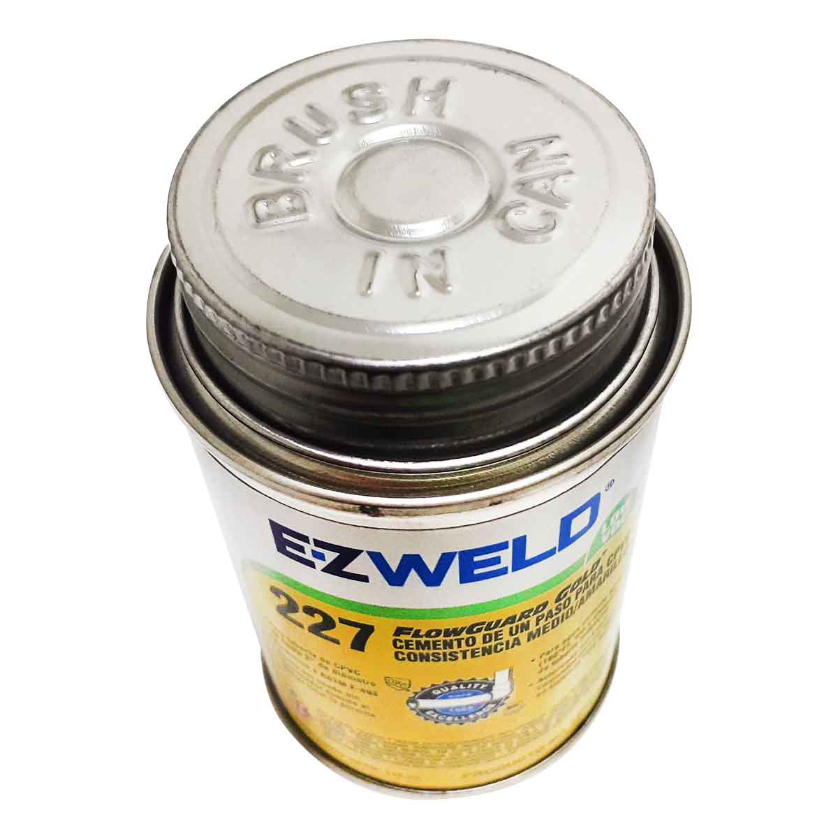 Pegamento Cemento Cpvc Amarillo Lata 118ml 227 Ez Weld EZ WELD Ferreabasto