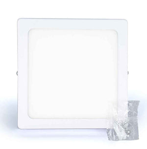 Luminario Mini Panel Led Cuadrado 12W 3000K Luz Calida Boomer BOOMER Ferreabasto