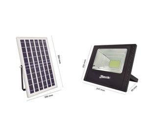 Reflector Led Panel Solar Recargable Exterior 50W Mavrik ADIR Ferreabasto