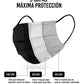 Mascarilla Cubrebocas Tricapa Termosellado Adir Negro 50 Piezas ADIR Ferreabasto